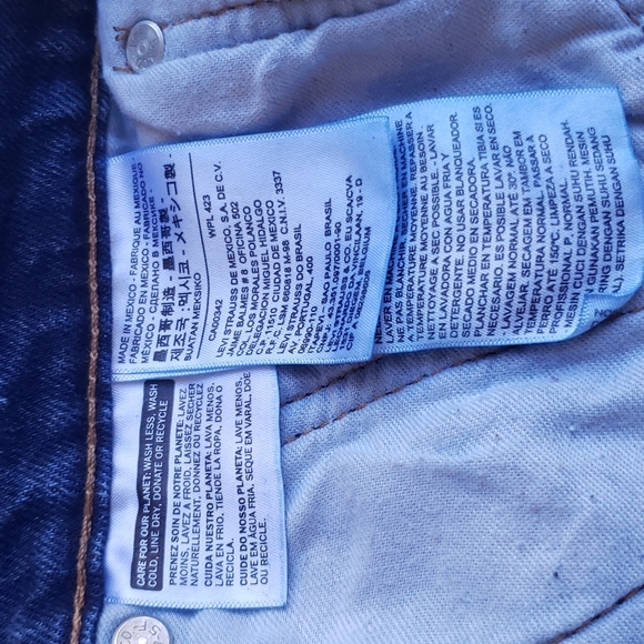 541 Authentic Levi's Bleach Art. 🤩 33 X 30 - Picture 7 of 8